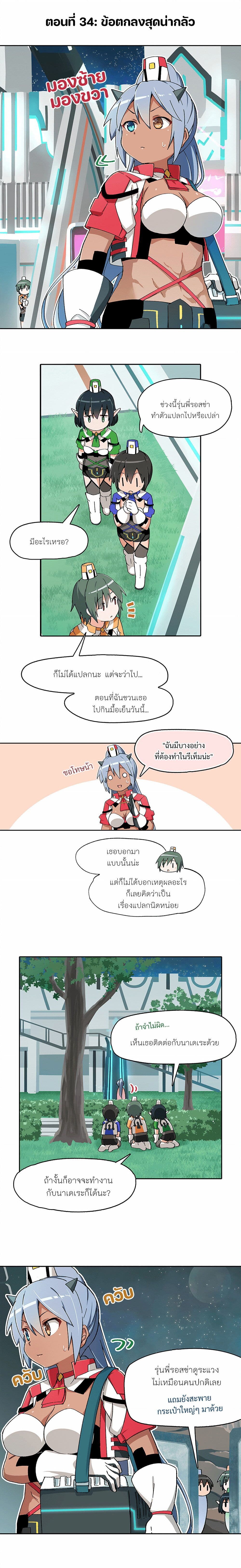 PSO2 Comic Central! เธ•เธญเธเธ—เธตเน 34 (1)